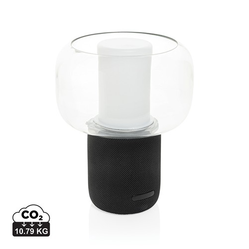 XD Xclusive - Lampe avec haut-parleur 10W en plastique recyclé RCS Lux