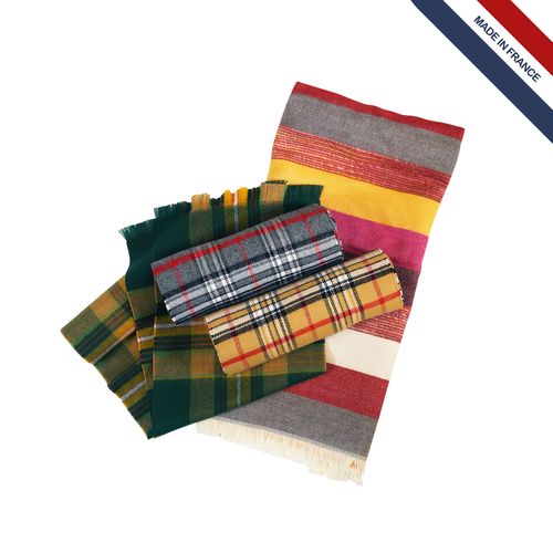 Accessoire Textile by BEWEAR - Echarpe jacquard bio 125g