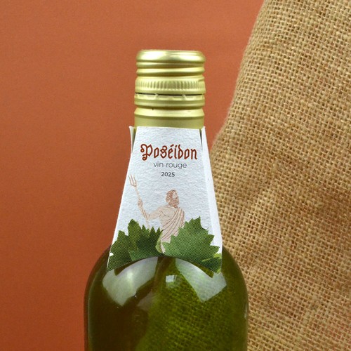 Collerette graines bouteille 4 faces