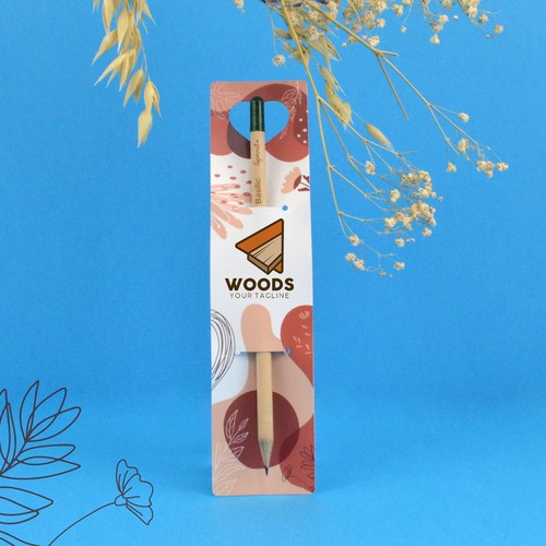 Crayon à graines étui coeur perso