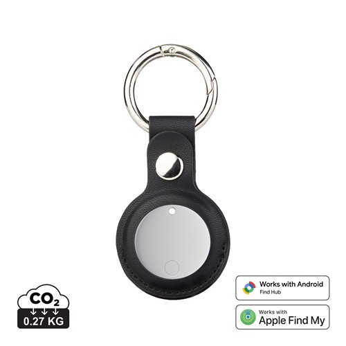 XD Collection - Retrouve-clés en plastique recyclé RCS Findmate Dual