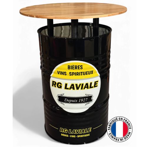 Bidon Mange Debout 220 litres 360°