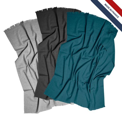 Accessoire Textile by BEWEAR - Plaid frangé 280g