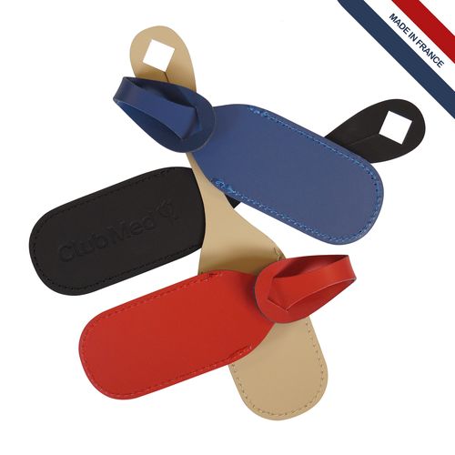 Objeo by BEWEAR - Porte-étiquette cuir régé.