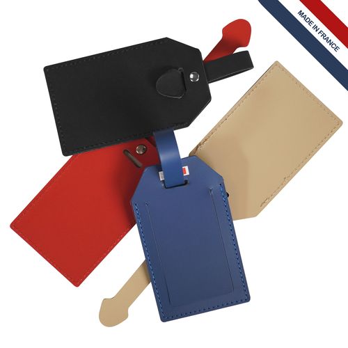 Objeo by BEWEAR - Porte-étiquette cuir régé.