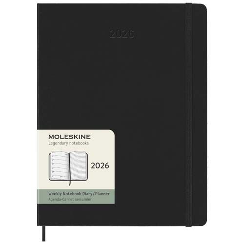 Moleskine - Agenda XL hebdomadaire 12 mois Moleskine à couverture rigide