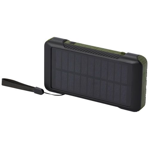 Batterie de secours Soldy solaire à dynamo en plastique recyclé RCS de 10 000 mAh