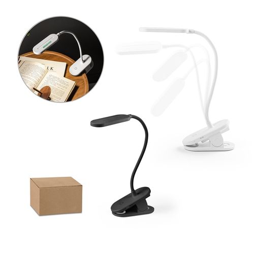 hi!dea - NESBIT II. Lampe de bureau portable avec clip et autonomie de 30h en rABS 65%
