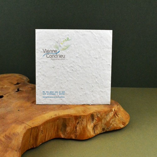 Enveloppe papier graines