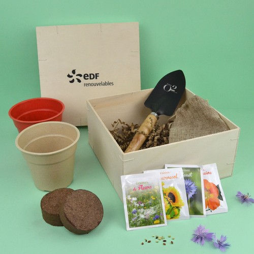 Box Jardinage Coffret Bois