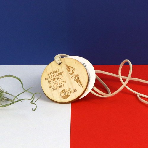 Médaille à planter