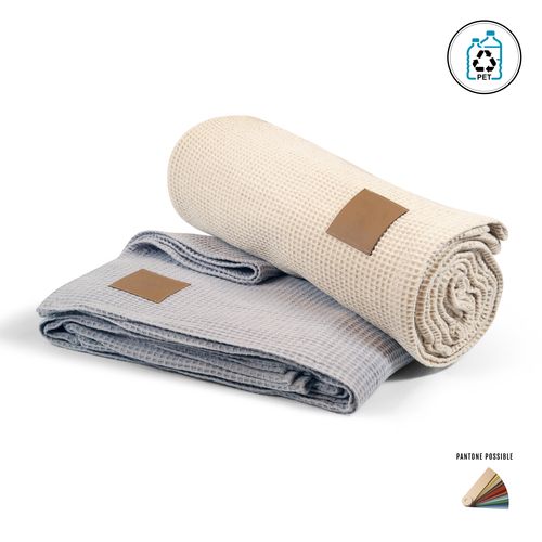 Accessoire Textile by BEWEAR - Plaid nid abeille 260g/m²