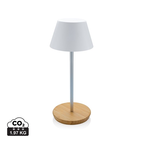 XD Collection - Lampe de table plastique RCS rechargeable par USB Pure Glow