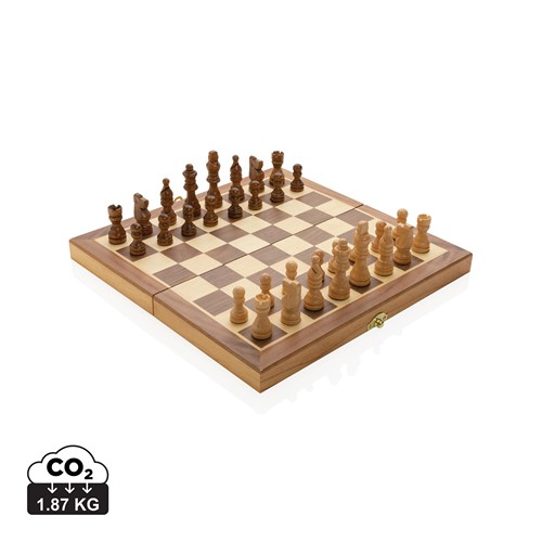 XD Collection - Jeu d'échecs pliable en bois