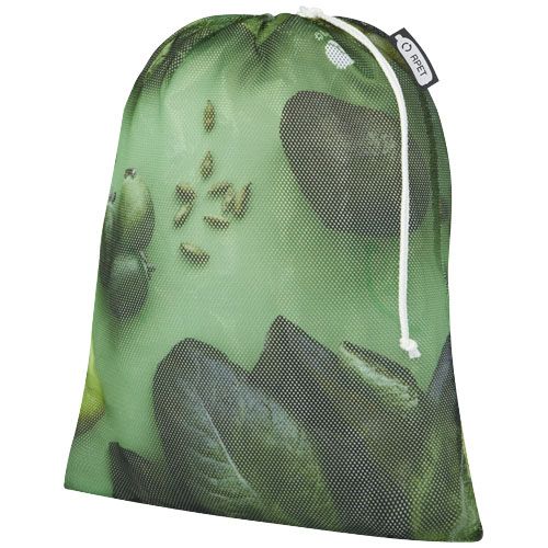 Sac de courses en polyester recyclé de 30 x 41 cm à sublimation
