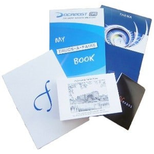 Blocs notes avec couverture encollée