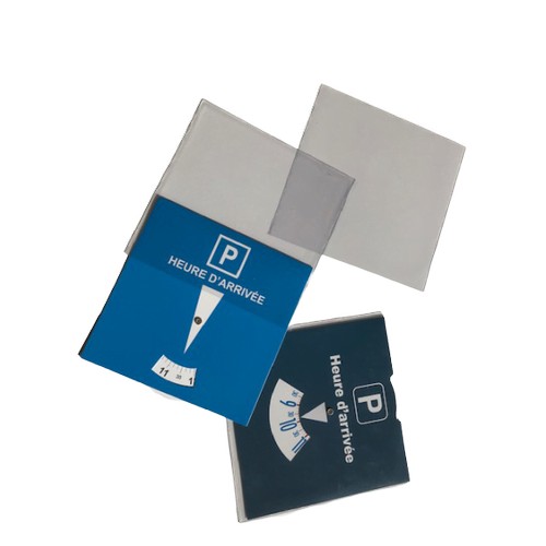 Etui disque de stationnement France 15x15