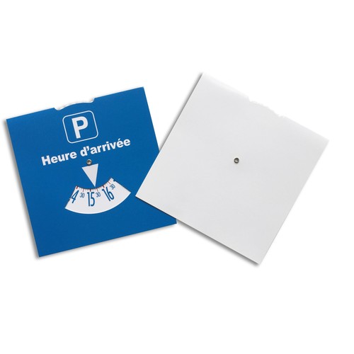 Disque de stationnement 15x15 cm non personnalisé