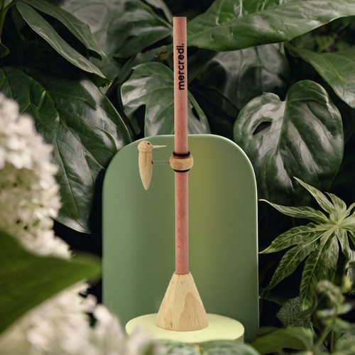 Crayon bois pic vert