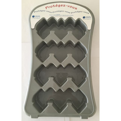 PRESENTOIR LOOPS GRIS