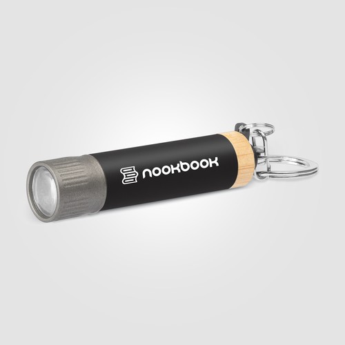 Lampe de poche porte-clés Reborn en aluminium recyclé