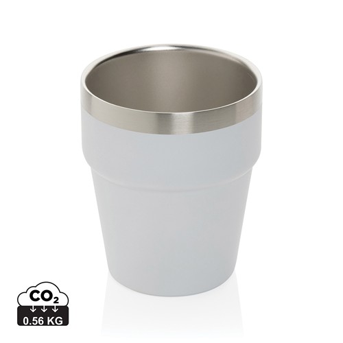 XD Collection - Tasse à café 300ml à double paroi en acier RCS Clark