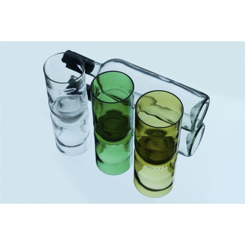 Rebottled - Rebottled® Tumbler 400 ml verre de boire