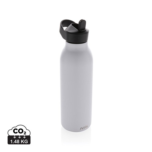 Avira - Bouteille d'eau 500ml fliptop en acier RCS Avira Ara