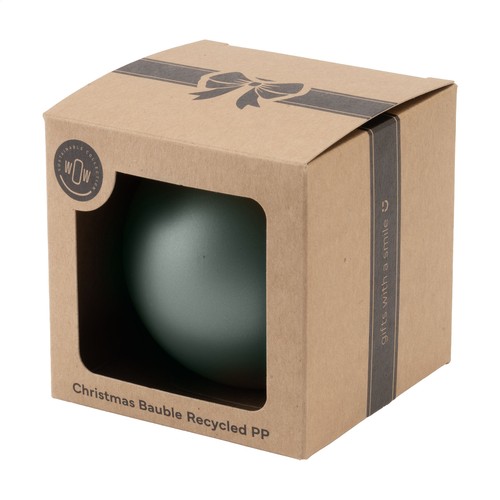 Boule de Noël Ø7cm Recycled PP Box - Made in Europe