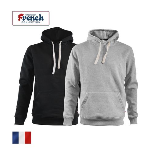 French Collection by CG STOCK - Sweat cap. Bio300g HOODIE